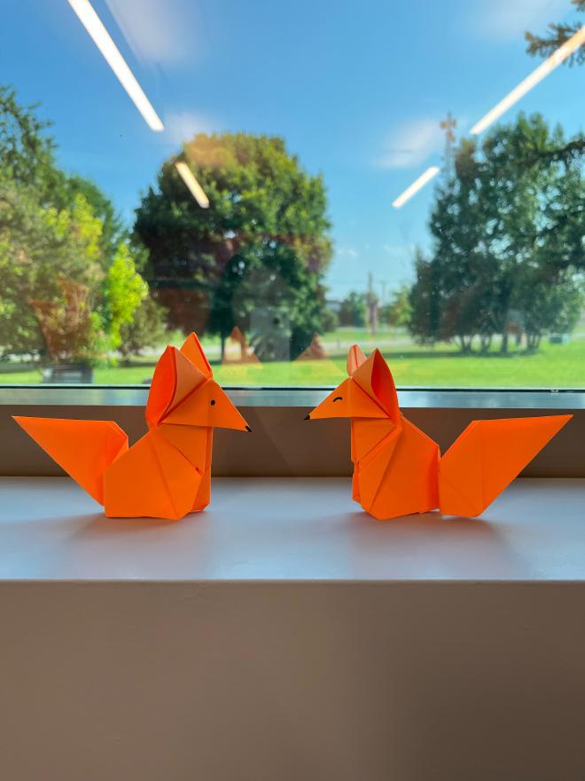 fox origami